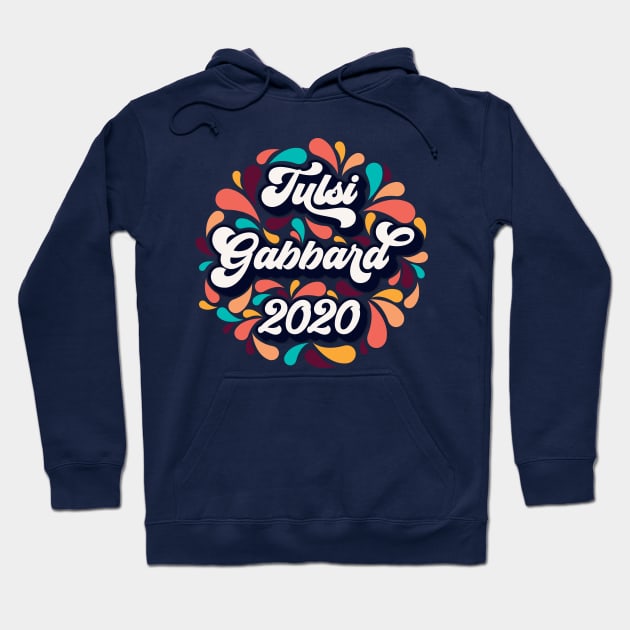 Tulsi Gabbard 2020 Paisley Hoodie by KimberMaddox